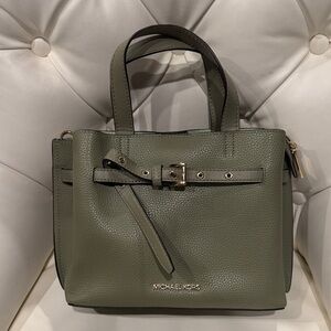 Like New Michael Kors Sage Green Sachel/ Crossbody